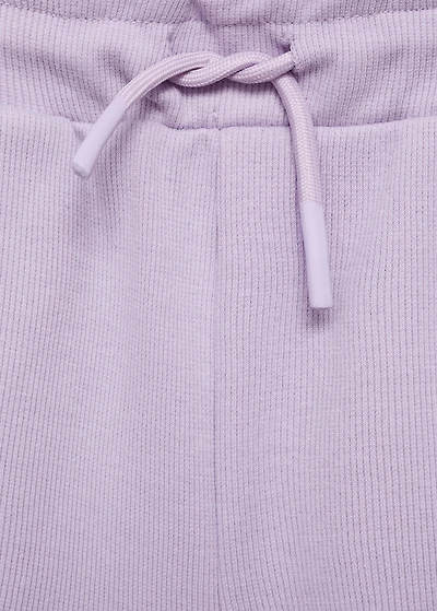 Elastic waist shorts