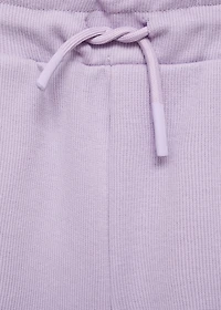 Elastic waist shorts