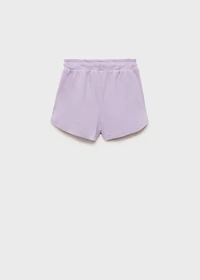 Elastic waist shorts