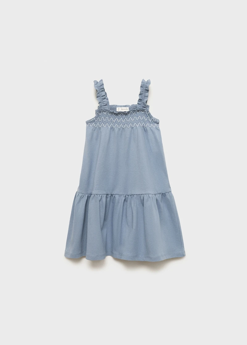 Gathered details dress