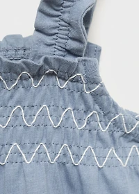 Gathered details dress