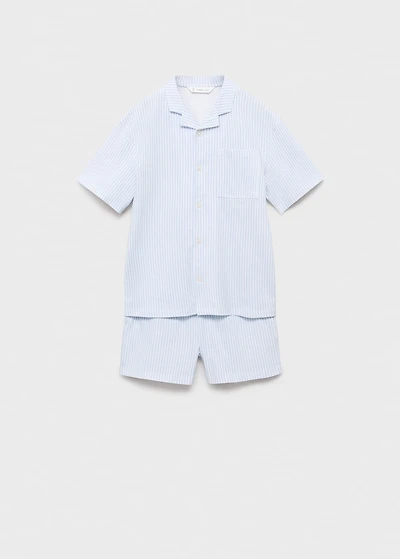 Striped short pyjamas