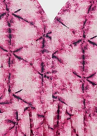 Long dress with open back