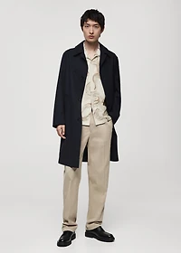 100% cotton regular-fit printed shirt