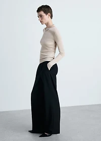 Lurex knitted t-shirt