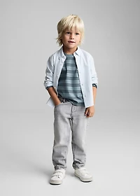 Striped cotton shirt