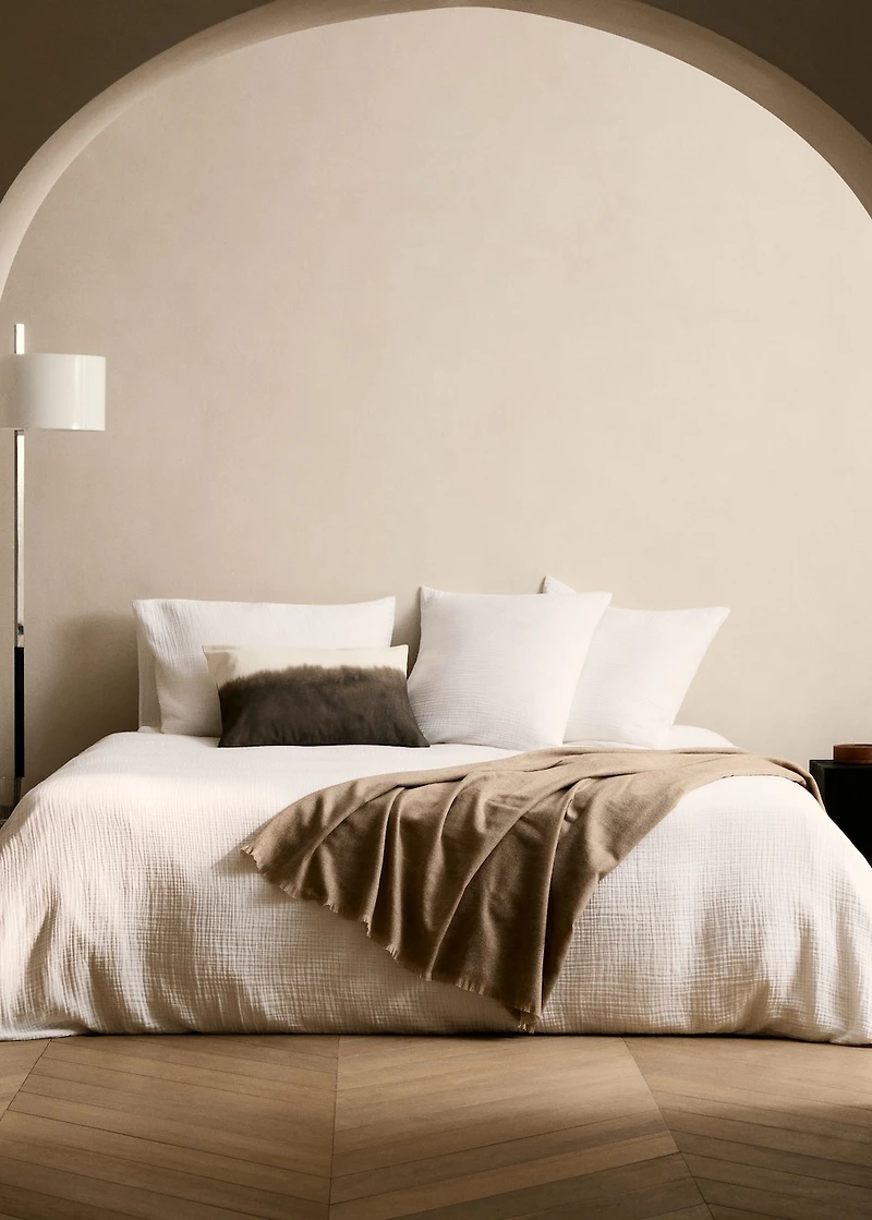 Cotton gauze duvet cover for 135/140 cm bed