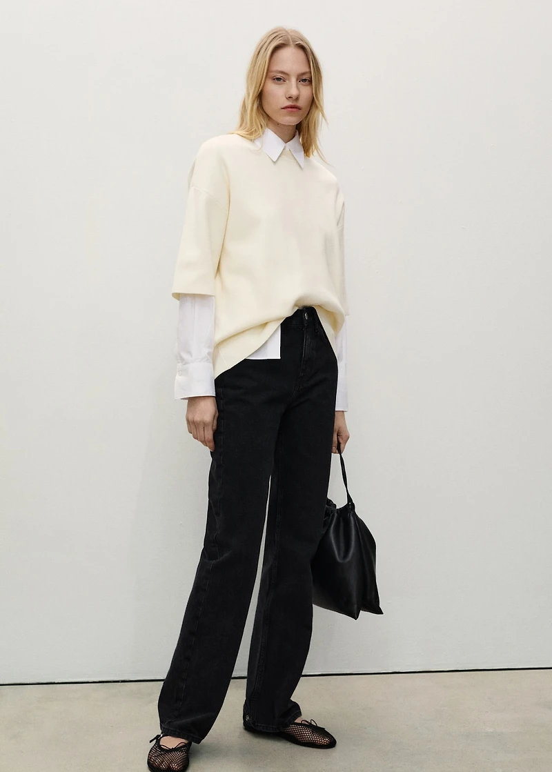 Matilda medium-rise straight-fit jeans