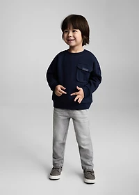 Ripped details skinny-fit jeans