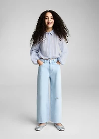 Shirt with adjustable waist