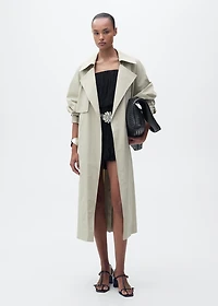 Gathered balloon dress