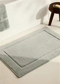 Soft cotton bath mat