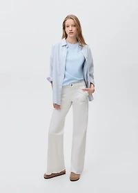 Message cotton T-shirt