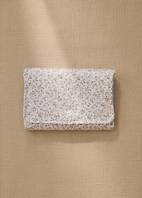 Children’s cotton portable changing table with mini-flower print