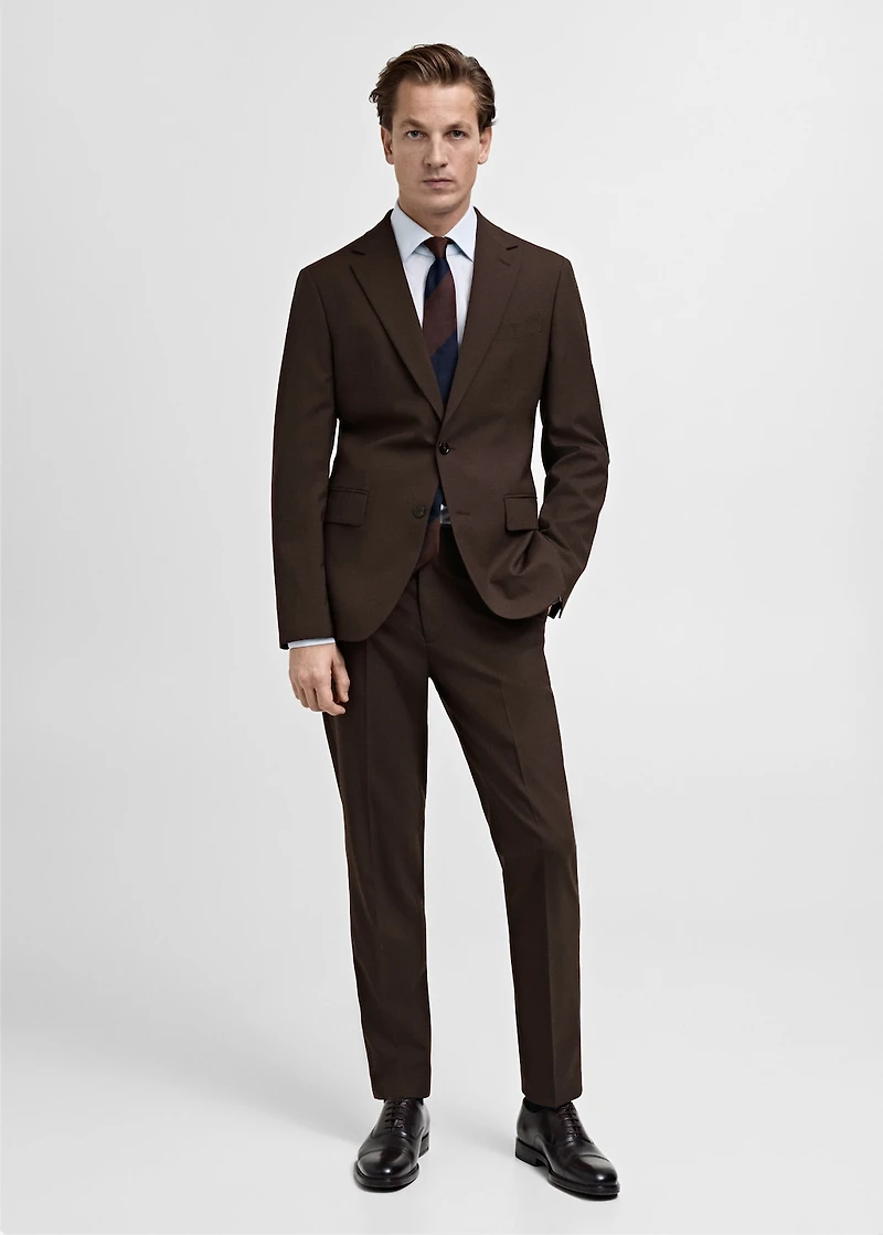 Turin 100% wool suit blazer