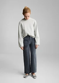 Knitted cotton sweater