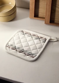 Cotton yarn-dyed striped grabber