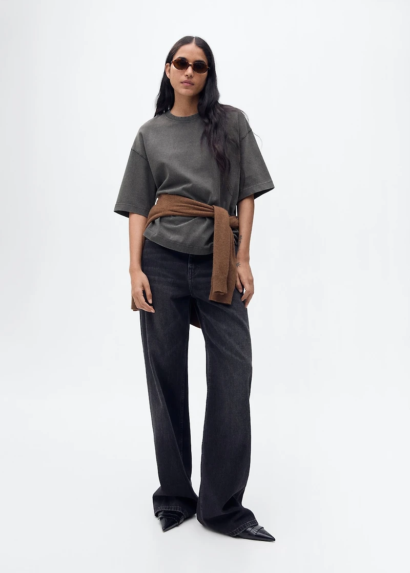 Oversized cotton t-shirt