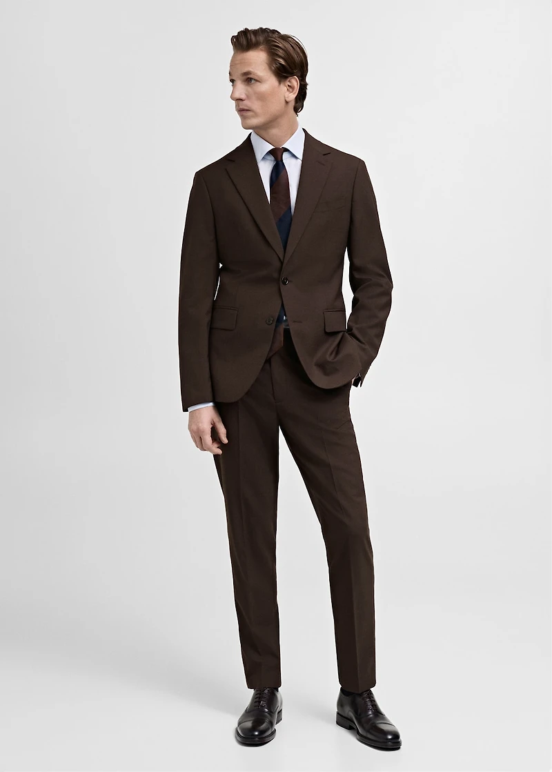 Turin 100% wool suit pants