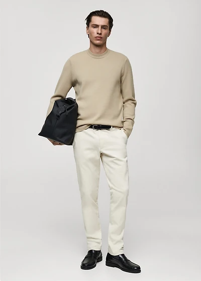 Medium-knit regular-fit sweater