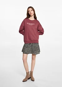 Message sweatshirt