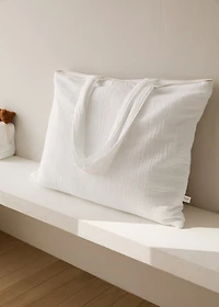 Cotton chiffon maternity bag