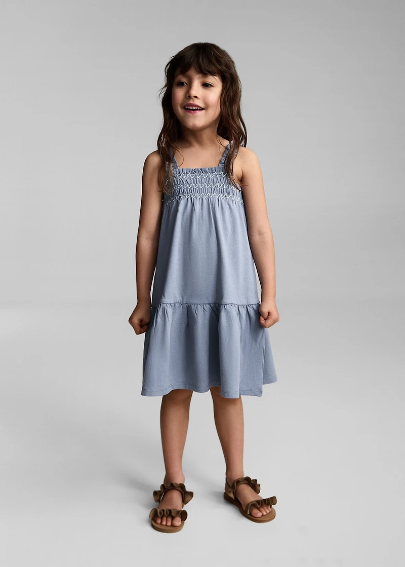 Gathered details dress