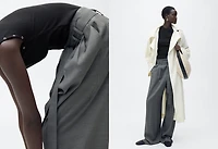 Ribbed t-shirt with die-cut trim