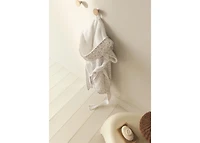 Children’s bathrobe with mini-flower print