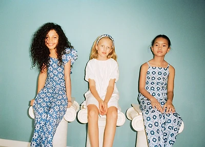 Embroidered detail dress