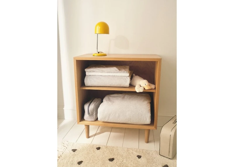 Cotton striped children’s duvet cover for 90cm bed