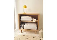 Cotton striped children’s duvet cover for 90cm bed