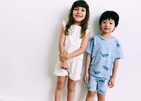 Floral cotton pyjamas