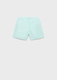 Seersucker striped swimsuit