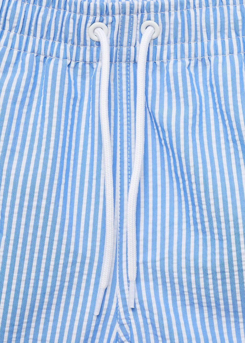 Multi-striped swimsuit