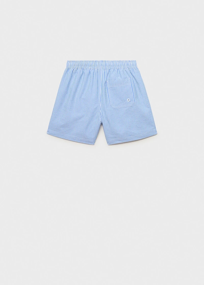 Multi-striped swimsuit