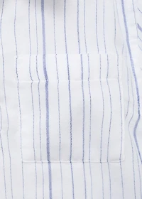 Striped cotton shirt