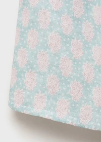 Ruffles printed blouse