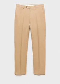 Amalfi 100% linen slim-fit suit pants
