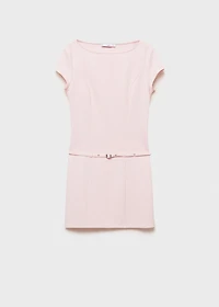 Short belted dress