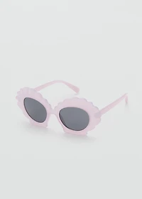 Sunglasses with shell-frame