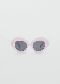 Sunglasses with shell-frame