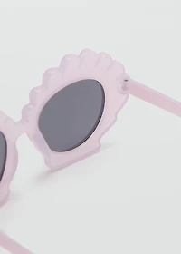 Sunglasses with shell-frame