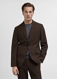 Turin 100% wool suit blazer