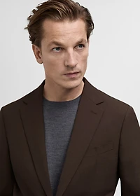 Turin 100% wool suit blazer