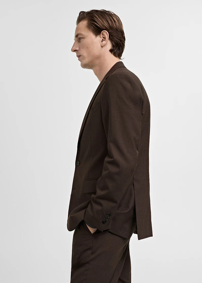 Turin 100% wool suit blazer