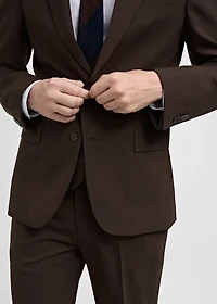 Turin 100% wool suit blazer