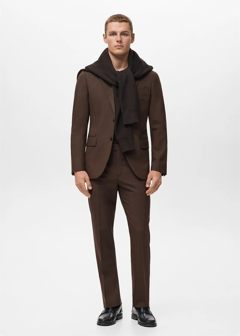 Turin 100% wool suit blazer