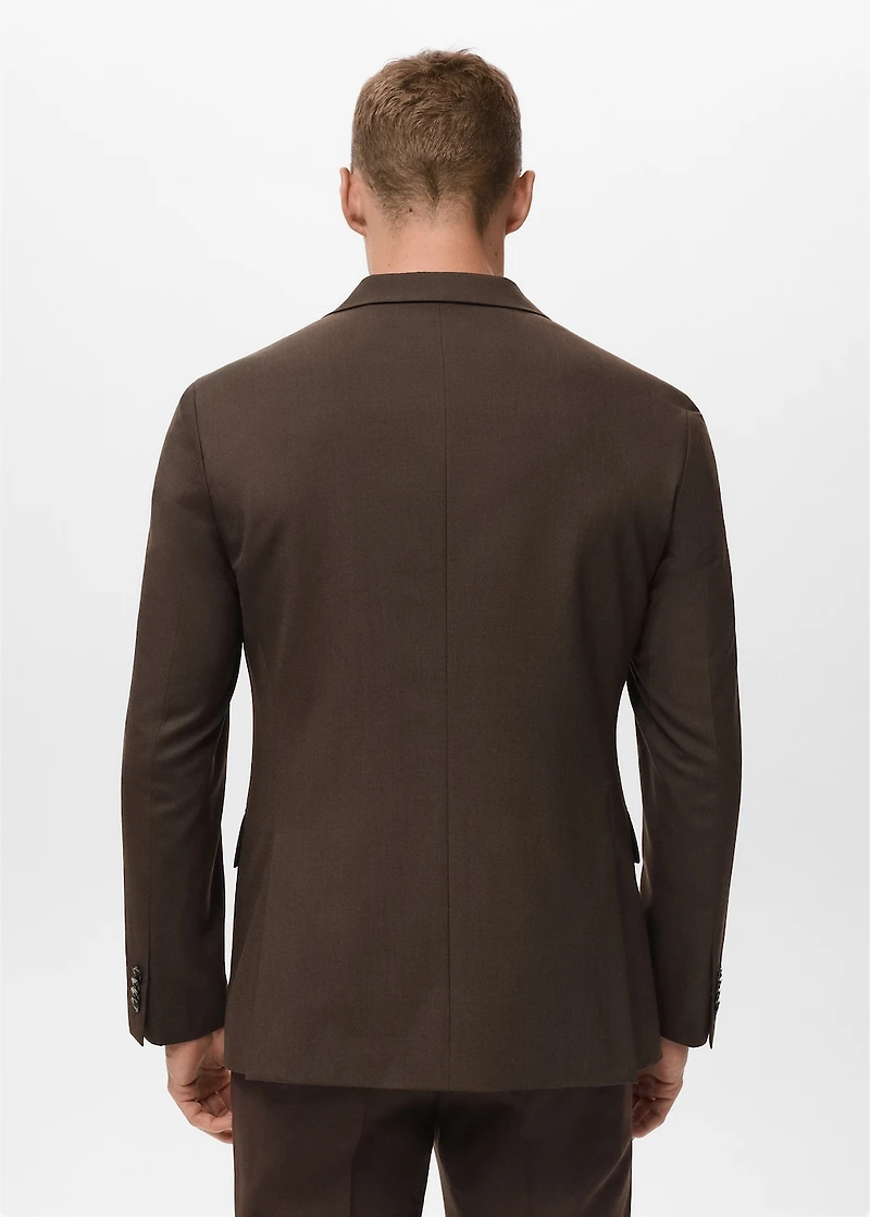 Turin 100% wool suit blazer