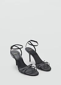 Strappy heeled sandals